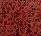 7 Deep Rose terrazzo sample image