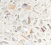 98 White Sand terrazzo sample image