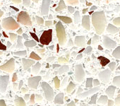 99 White terrazzo sample image