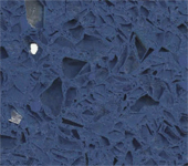 110 Twilight Blue terrazzo sample image