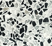 118 Brilliant White terrazzo sample image