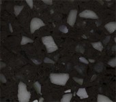 124 Raw Steel terrazzo sample image