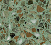 127 Praying Mantis terrazzo sample image
