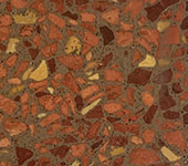 128 Crimson Tide terrazzo sample image